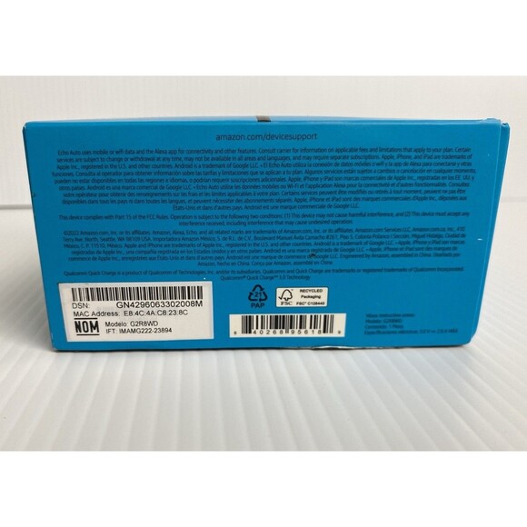 Amazon Echo Auto (2nd Gen) Alexa Hands-Free Bluetooth for Car - New Sealed - Picture 6 of 6